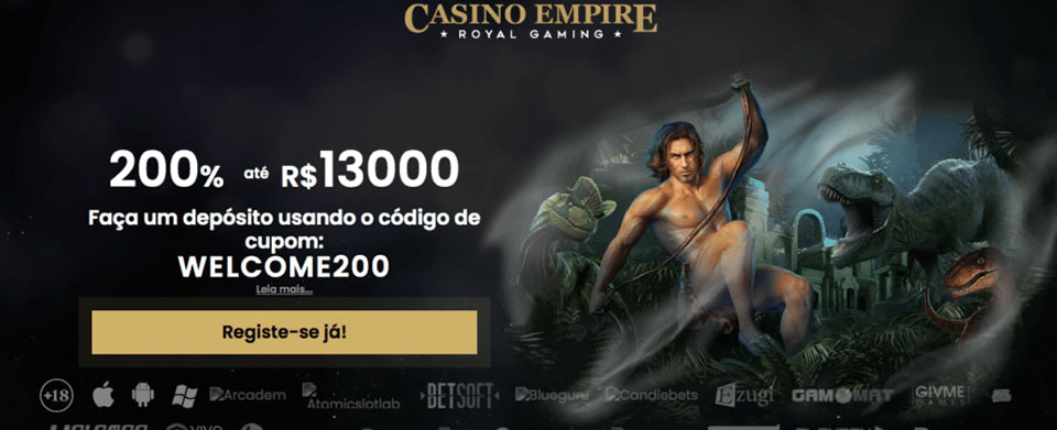 bet365.comhttps bwin real madrid O bônus de boas-vindas do cassino oferece aos jogadores 100% do valor do seu primeiro depósito, até R$ 10.600, o que é muito alto se comparado a outros cassinos online.