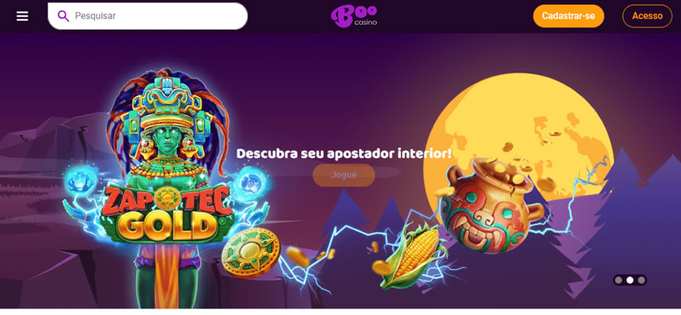 Mesmo sendo uma plataforma nova, ela oferece uma experiência comparável a plataformas mais antigas e estabelecidas. Com um design de site atraente e um amplo leque de opções, pode ser a escolha perfeita para as suas necessidades!